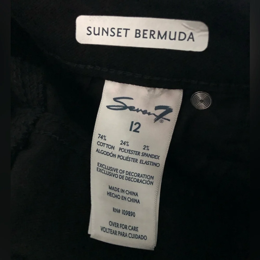Seven7 Sunset Bermuda Denim Shorts 12